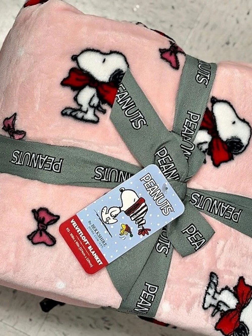 Peanuts Snoopy King blanket